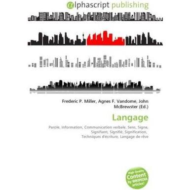 Langage, Fachbücher