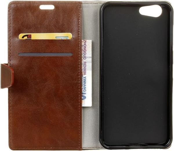 Image du produit MU Classic Série de livres en cuir Crazy Horse II (HTC Desire 12)