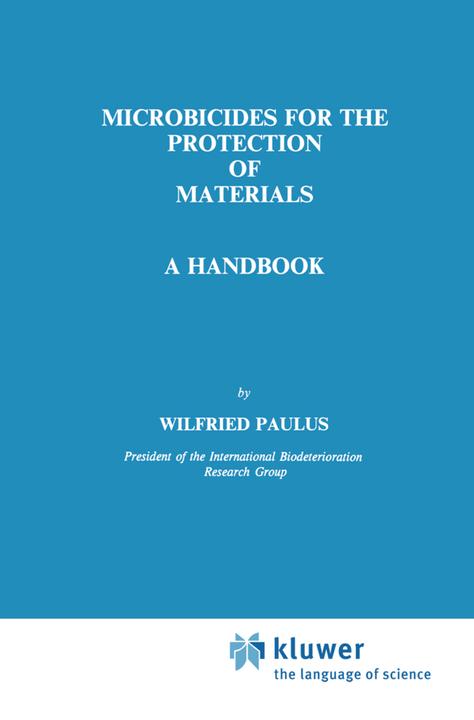 Produktbild Microbicides for the Protection of Materials (Englisch, W. Paulus, 2012)