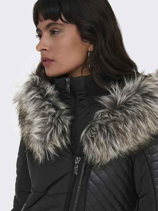 Image du produit Only Manteau à capuche en fourrure (S)