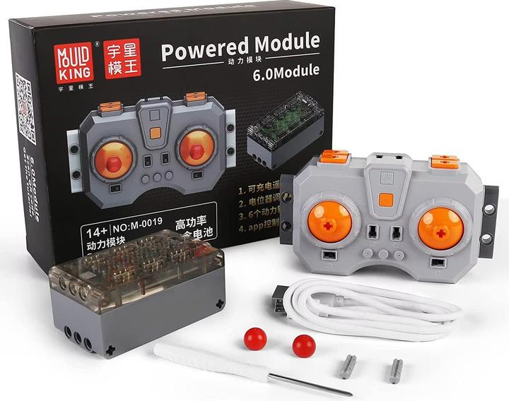 Mould King 6.0 Ricevitore - Box batteria con telecomando analogico