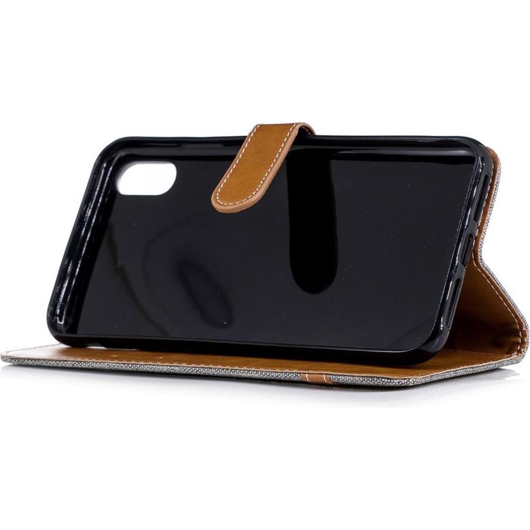 Thumbnail - König Design Hülle Handy Schutz für Apple iPhone XS Max Case Cover Tasche Wallet Etui Bumper (Apple iPhone XS Max), Smar...