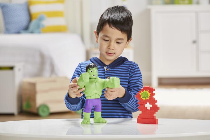Actual product image Hasbro Butterfly Power Hulk Preschool Toy, 25 cm tall Hulk Actio