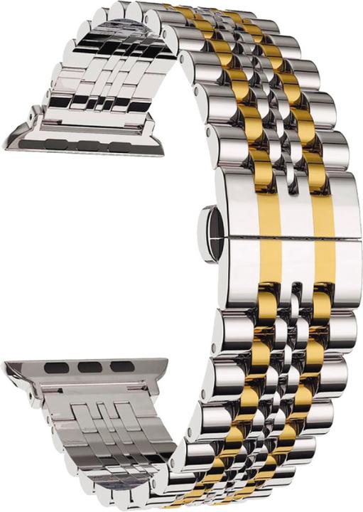 Produktbild Andi be free Apple Watch Armband Exclusive Edelstahl mit Faltschliesse (Edelstahl)