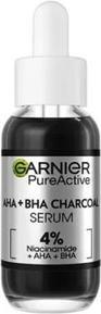 Garnier Pure Active Serum Against Imperfections Aha + Bha + Charcoal 30Ml (30 ml)
