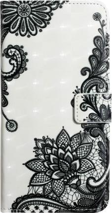 Image du produit Cover-Discount Google Pixel 6 Pro - Étui effet paillettes fleurs noir (Google Pixel 6 Pro)