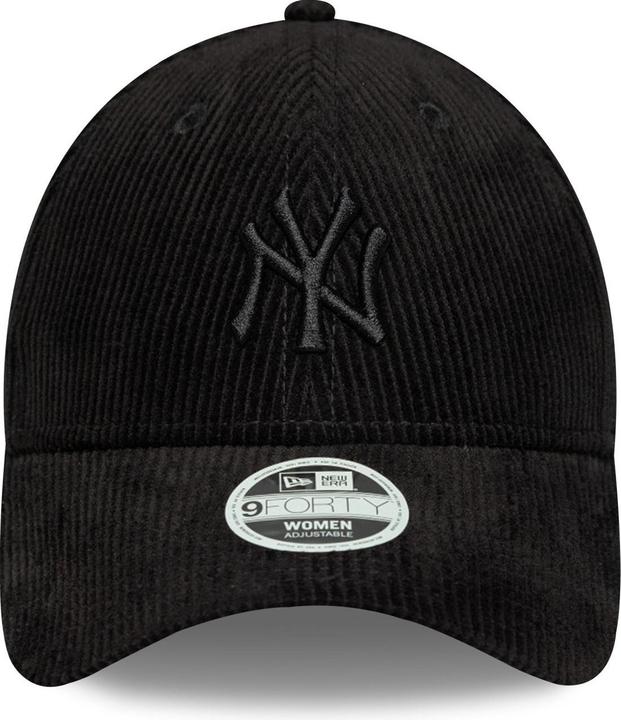 Produktbild New Era 9Forty Damen Cap - Kord New York Yankees Schwarz