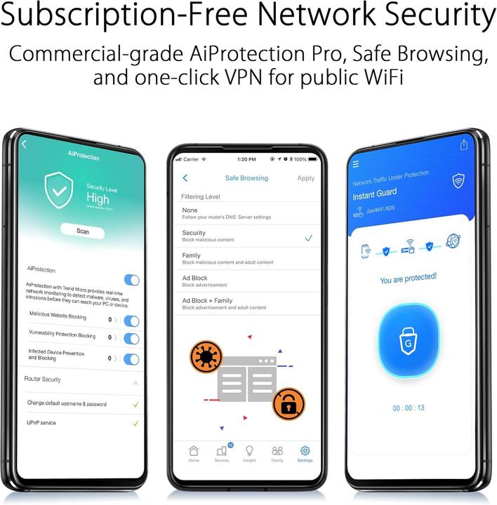 Produktbild ASUS ZenWiFi XD5 AX3000 3er Set