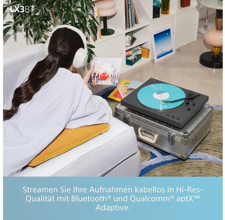 Actual product image Sony PS-LX3BT Plattenspieler schwarz (Automatic)