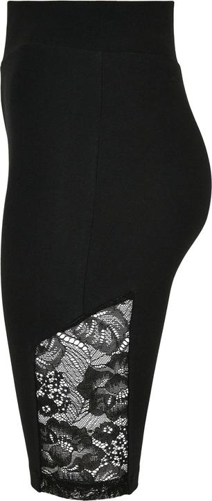 Actual product image Urban Classics Ladies High Waist Lace Inset Cycle Shorts - 16956 (XS)
