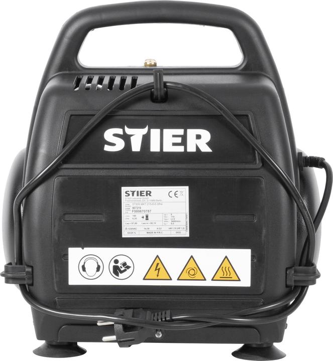 Stier Compressor (8 bar, 6 l)