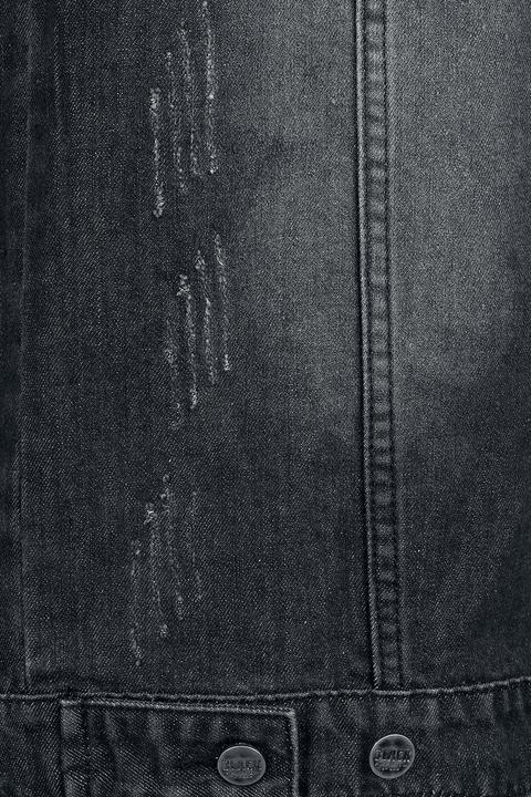 Image du produit Black Premium Vest with pyramid studs (XXL)
