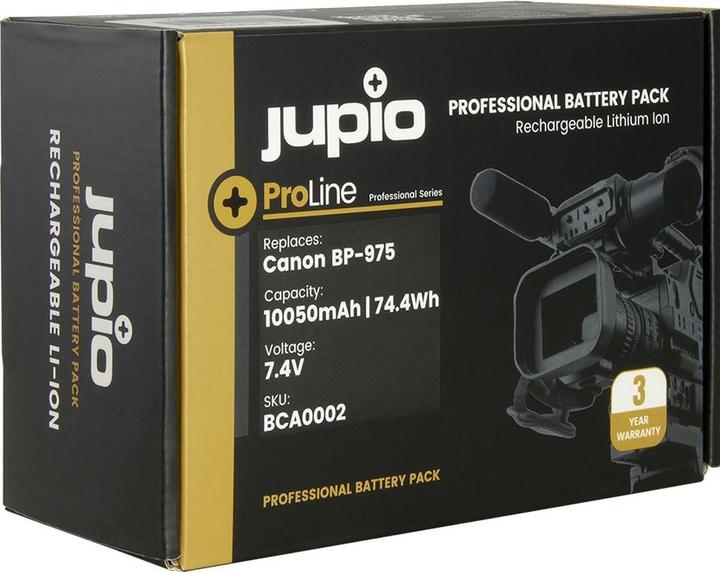 Actual product image Jupio ProLine BP-975 10050mAh Canon XF100/XF105/XF300/XF305 (Camera battery)