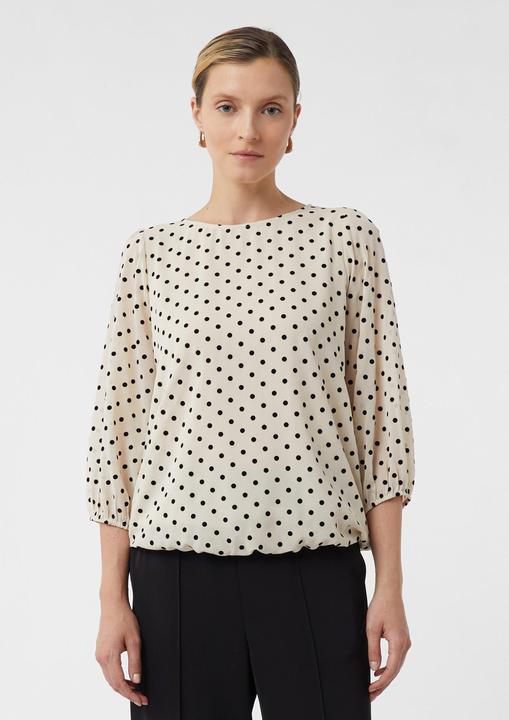 Immagine prodotto Comma Bluse Chiffonbluse mit Polka Dots und Elastiksaum (40)