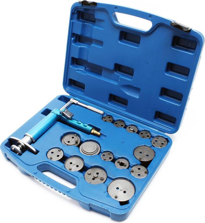 Produktbild Wiltec Universal Druckluft Bremskolben-Rücksteller Set Bremskolbenrückdreher 16 tlg L/R