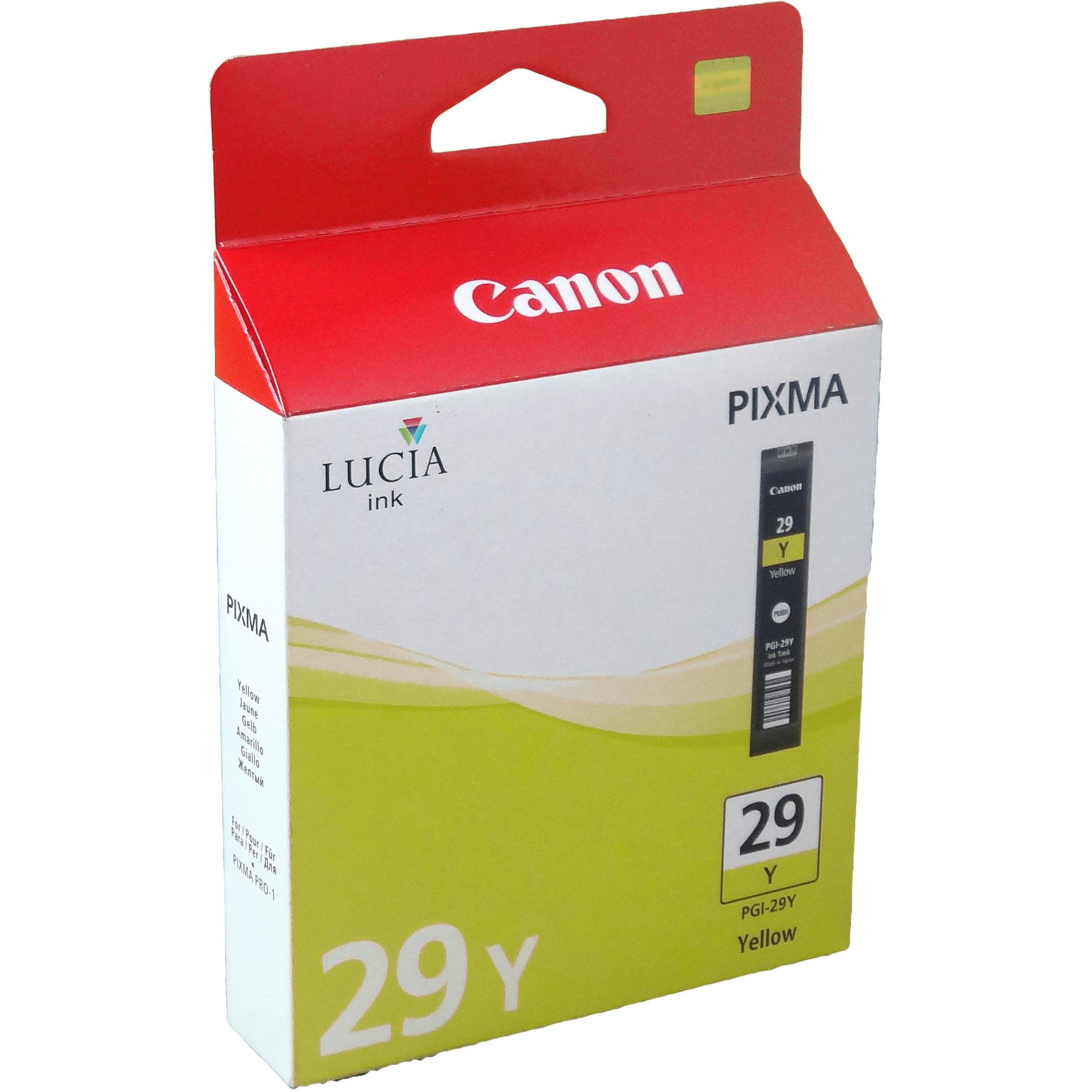 Canon, Druckerpatrone, Pgi-29y (Y)