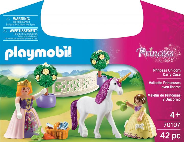 Actual product image Playmobil Unicorn Princess Case (70107, Playmobil Princess)