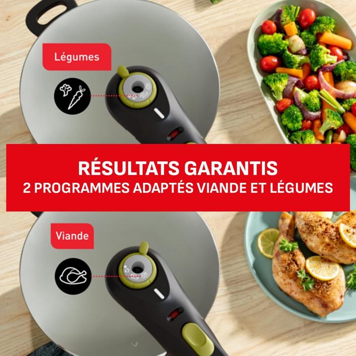 Productafbeelding Tefal Secure 5 Neo inkl. Dampfkorb (22 cm, Snelkookpan, Roestvrij staal)