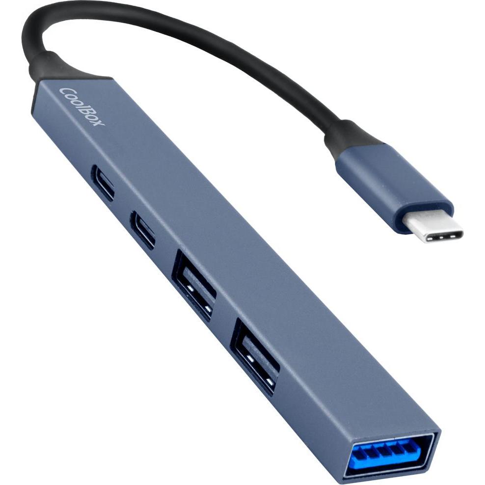 CoolBox COO-HUB5-C, Docking station + Hub USB