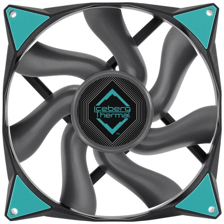 Iceberg Thermal IceGALE Xtra computer case fan 14 cm Black 1 piece(s) (140 mm, 1x)