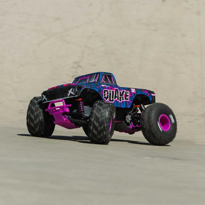 Immagine prodotto Arrma Monster Truck QUAKE 223S DSC ARTR 1:10 - Violett (ARR Quasi lettura a corredo)