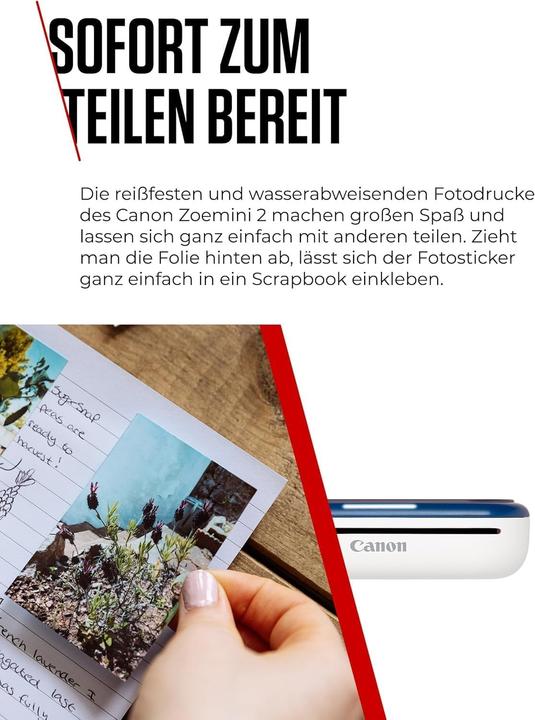 Productafbeelding Canon Zoemini 2 (Direct thermisch, Kleur)