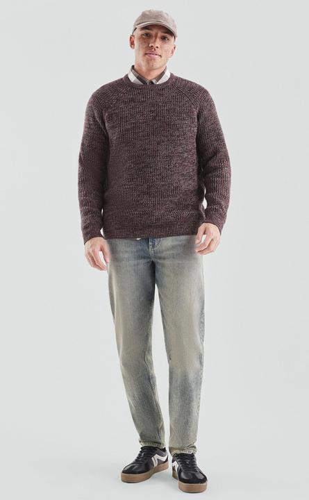 Produktbild s.Oliver Strickpullover Melierter Pullover (XXL)