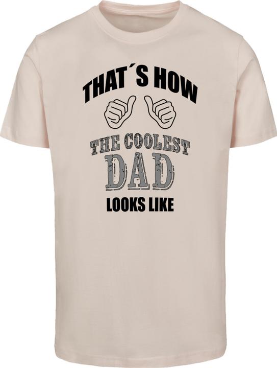 Produktbild Merchcode Coolest Dad T-Shirt Round Neck - 113679 (M)