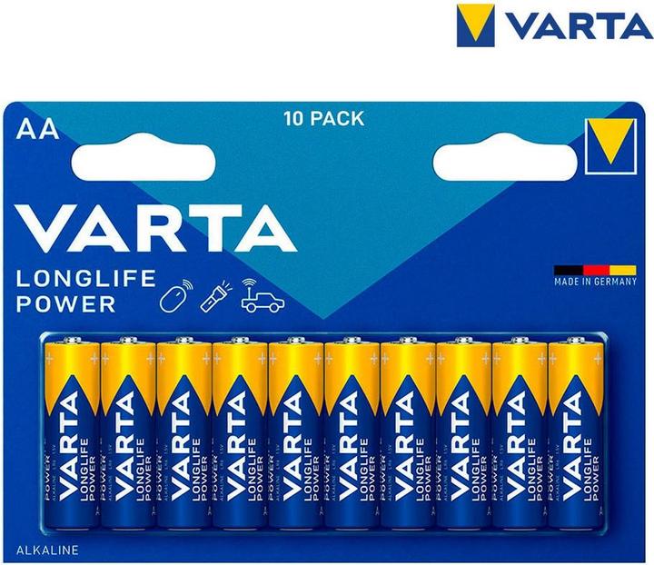 Immagine prodotto Varta potenza a lunga durata (10 pz., AA, 2970 mAh)