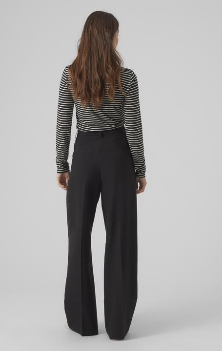 Immagine prodotto Vero Moda VMTROIAN Mittlere Taille Hose Hose mit weitem Beinschnitt (32, L)