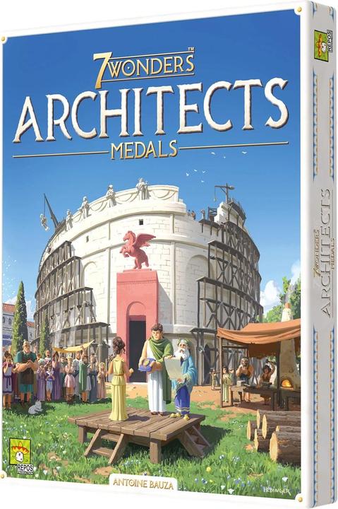 Immagine prodotto Repos Production 7 Wonders Architects - Medals, gioco di carte per 2-7 giocatori, età 8+ (DE-Erw (Tedesco)