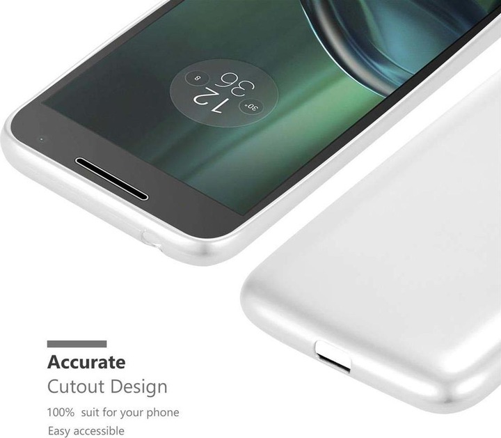 Produktbild Cadorabo TPU Matt Metallic Cover (Motorola Moto G4 Play)