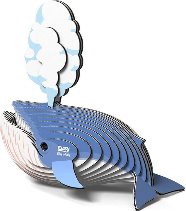 Produktbild Eugy 3D Bastelset Blauwal (MQ6)