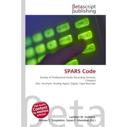 SPARS Code, Fachbücher