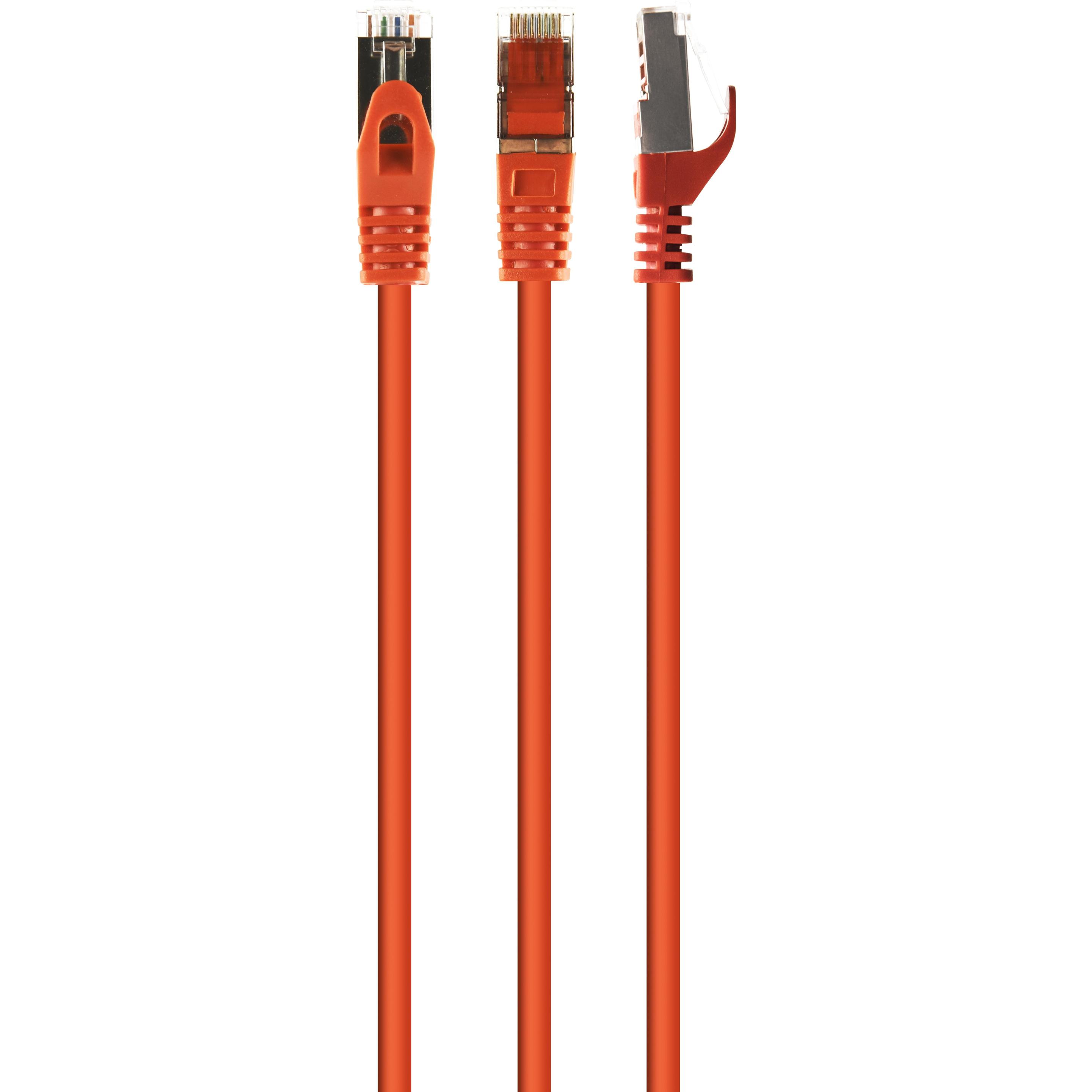 Gembird S/FTP Cat. 6A LSZH patch cord, orange, 30 m (30 m), Netzwerkkabel