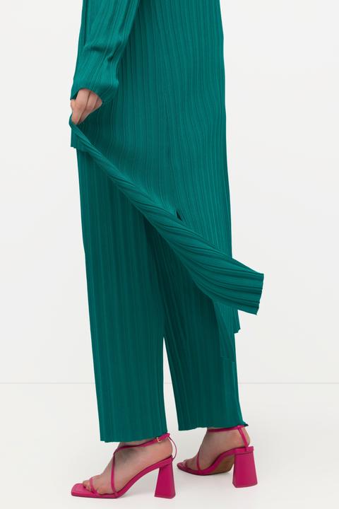 Actual product image Ulla Popken Open Form Ribbed Knit Cardigan Sweater (46, 48)