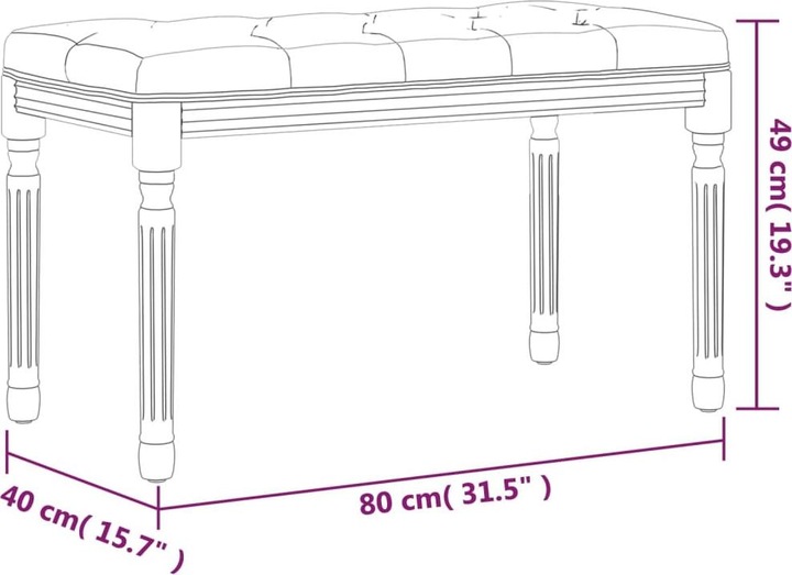 Actual product image VidaXL Caspian (40 cm)