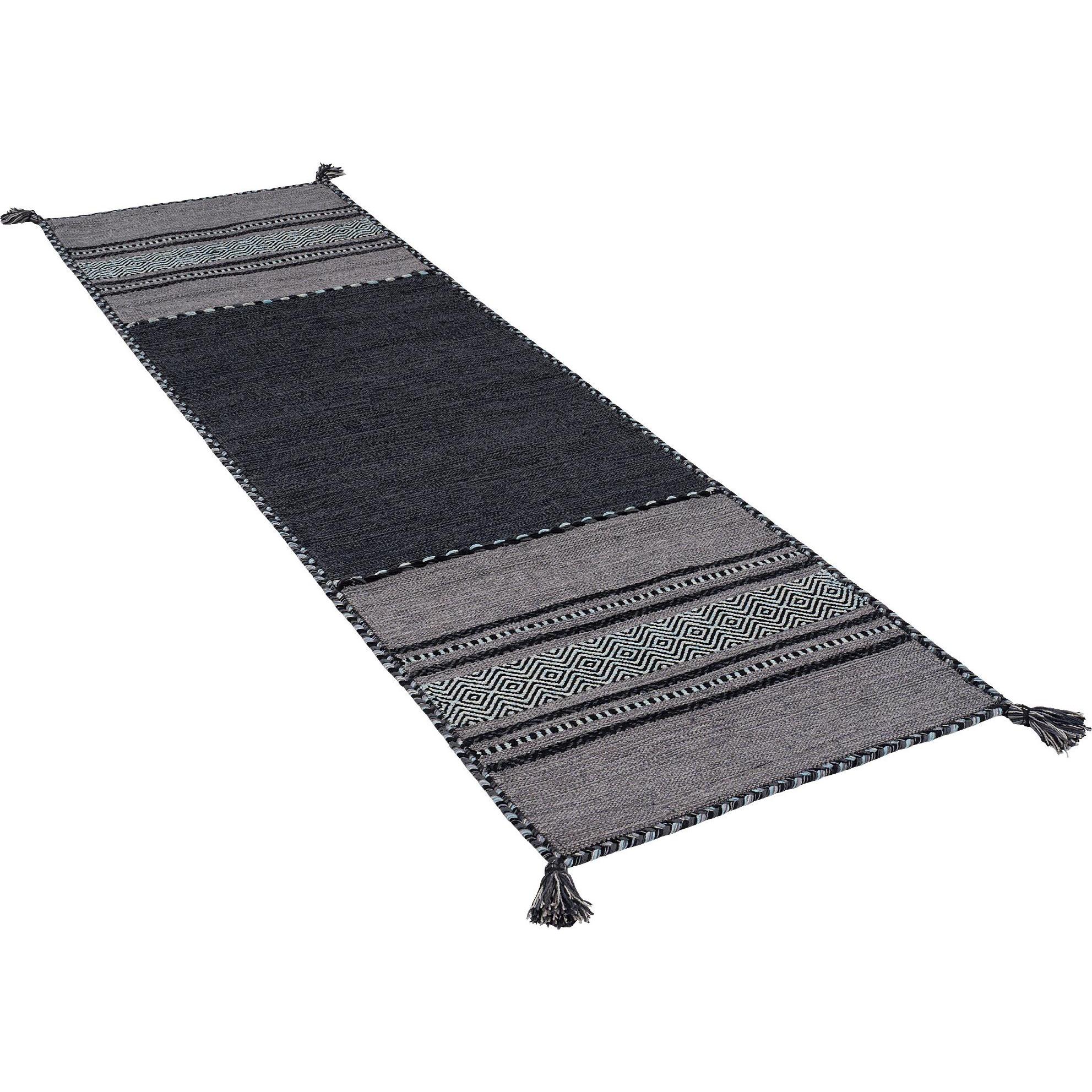 Pergamon, Teppich, Läufer Natur Teppich Kelim Navarro (70 x 250 cm)