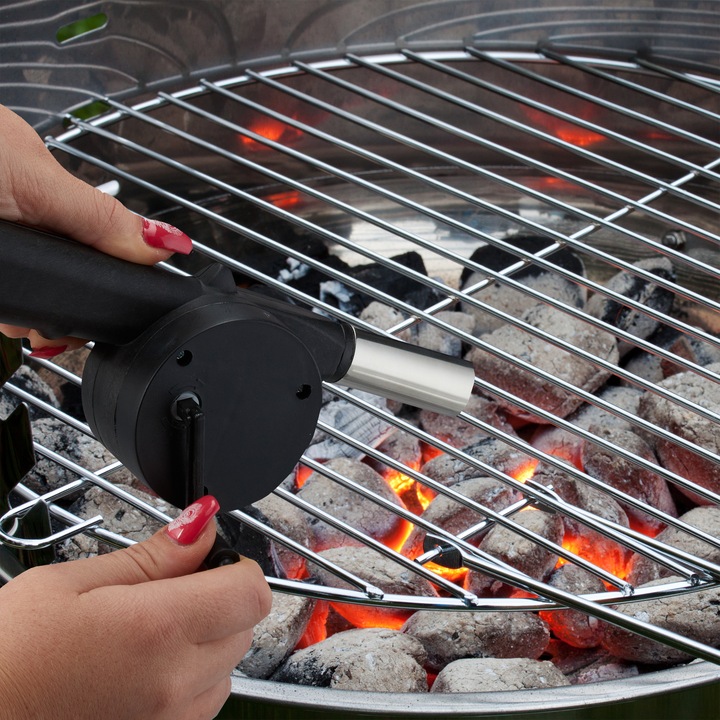 Immagine prodotto Relaxdays Soffiatore barbecue, manuale