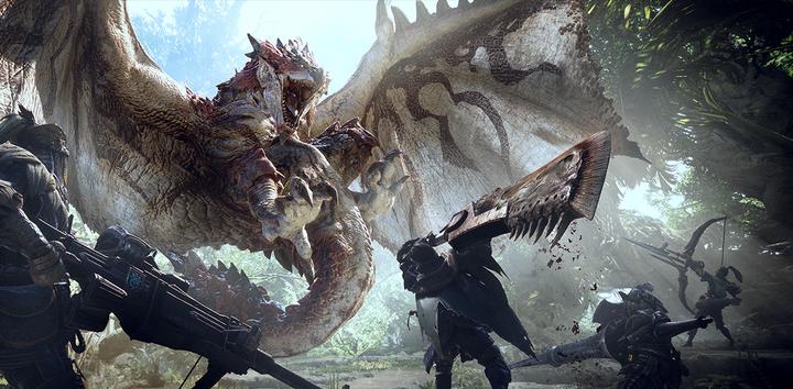 Actual product image Capcom Monster Hunter World (PS4, EN)