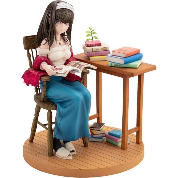 Kotobukiya The Idolmaster Cinderella Girls PVC Statue 1/8 Fumika Sagisawa -off stage- 17 cm