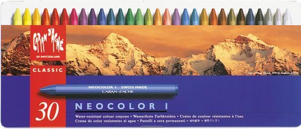 Actual product image Caran d'Ache Neocolor I Metallschachtel (Multicolor, 30 x)
