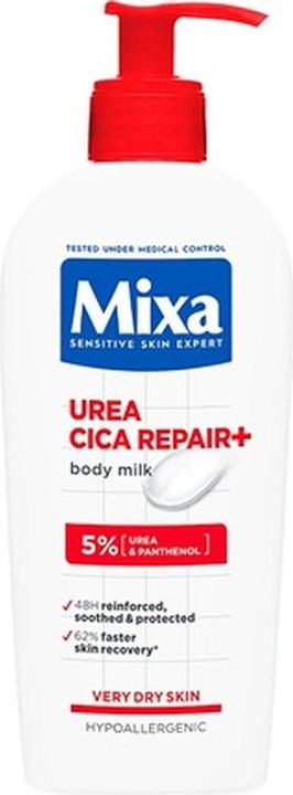 Mixa Urea Cica Repair+ Body Milk For Very Dry Skin, 400 Ml (Körpermilch, 400 ml)