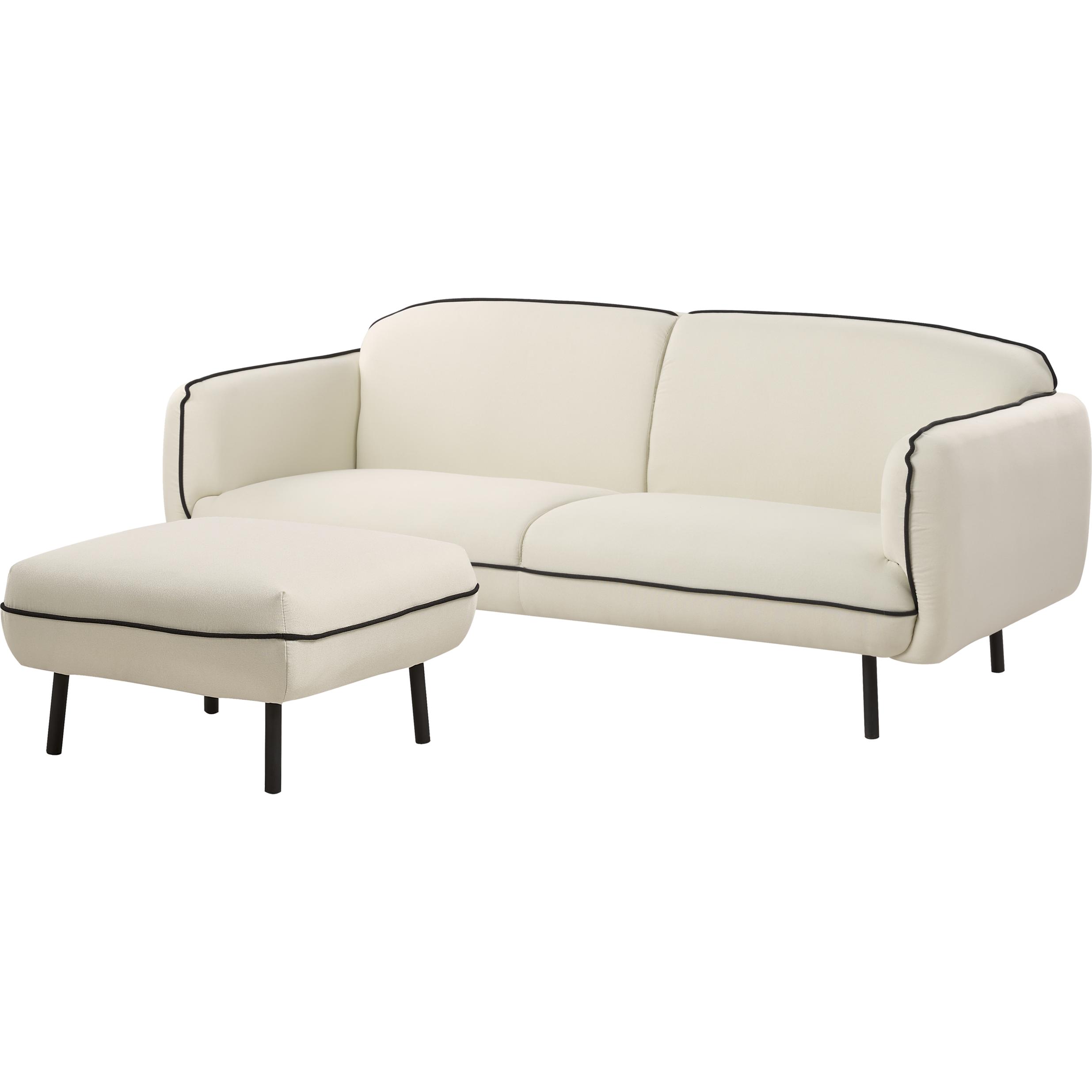 Beliani, Sofa, Tonsberg (3-Sitzer)