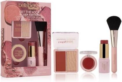 Actual product image Bellapierre Cosmetics Bellapierre Get The Look Kit Blush Edition with 3 Blushes and 1 Brush