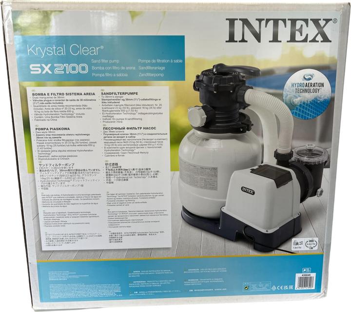 Produktbild Intex Krystal Clear Sandfilteranlage