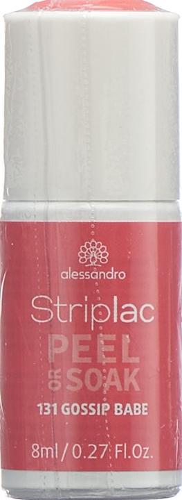 Produktbild Alessandro Striplac Peel or Soak Gossip Babe 8 ml (Orange, Koralle, Abziehbarer Nagellack)