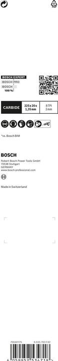 Actual product image Bosch Professional Zubehör Expert Vehicle Rescue S 1157 CHM reciprocating saw blade, 3 pieces