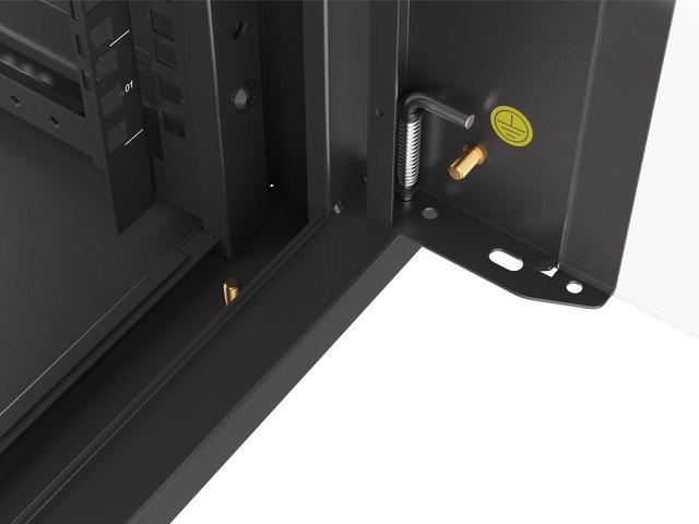 Image du produit Lanberg WFFA-5604-10B Étagère murale en rack 4U (4 HE, Rack 19 pouces)