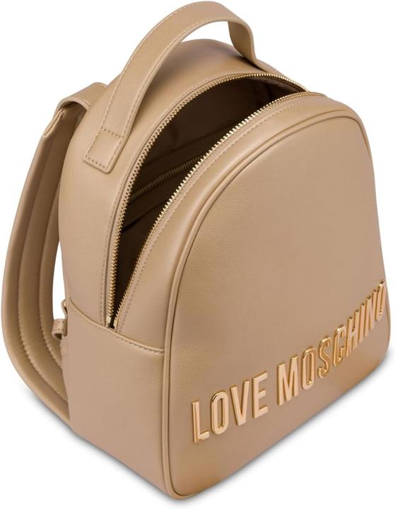 Actual product image Love Moschino Metallic Gold PU Backpack